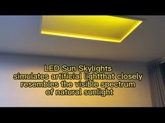 Luce di pannello per soffitti principale cielo blu artificiale del lucernario 600x600 Dimmable Dali ultrasottile 1V-10V