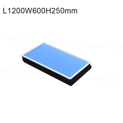 comprare Facile da pulire lucernario artificiale a LED, simulare la luce del giorno pannelli di lucernario falsi in bianco fabbricazione online