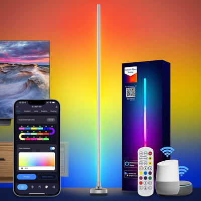 comprare Materiale del gel di silice di alluminio della lampada d'angolo del LED RGB dell'ufficio dell'hotel fabbricazione online