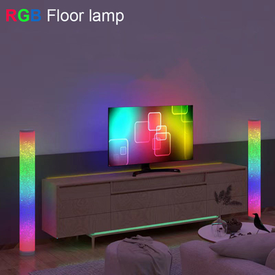 comprare Controllo app per lampada da terra angolare RGB da terra dimmerabile ‎44,5x14x14 cm fabbricazione online