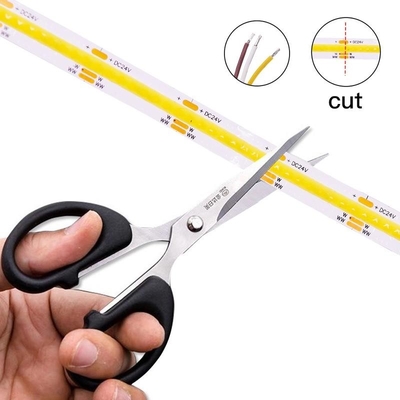 comprare IP67 Impermeabile 24V COB LED Strip Light 5M/Roll 14W CCT 3000K 4000K 6000K fabbricazione online