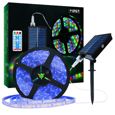 comprare Luce di striscia solare dimmerabile SMD2835 stabile per la festa di Natale fabbricazione online