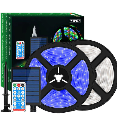 comprare Strisce LED solari dimmerabili blu per esterni stabili 2835 SMD fabbricazione online