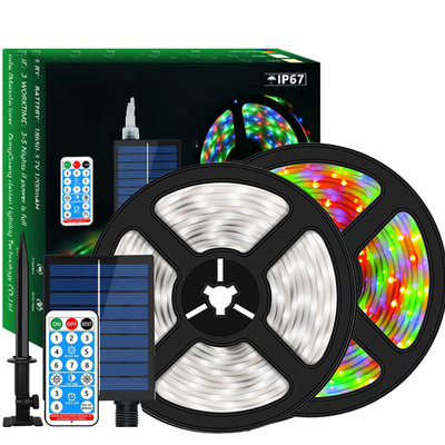 comprare SMD2835 impermeabilizzano le luci di striscia solari, striscia alimentata solare stabile del LED di RGB fabbricazione online