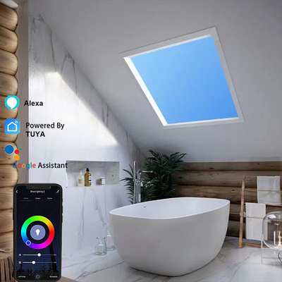 comprare Rayleigh Dispersione LED Falla di finestra di luce pannello 8000 lumen Dimmable fabbricazione online