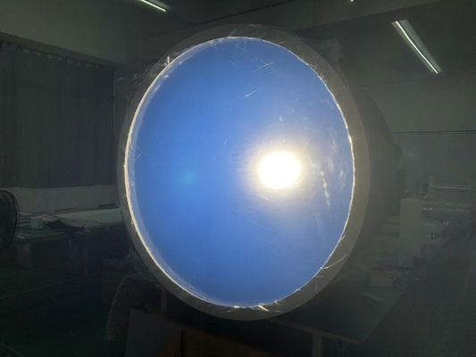 comprare Plafoniera Intelligente con Simulazione Luce Solare, Rotonda 2FT 80W, >3000 Lumen, Supporto Mesh 5.0 e App Tuya, 2700K-6500K per Atmosfera Giorno-Notte fabbricazione online