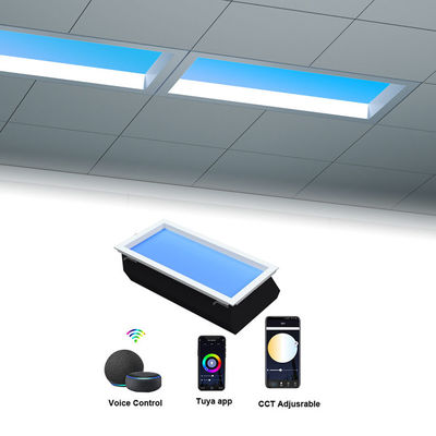 Pannello LED per Soffitto da 40W con Temperatura Colore Regolabile, Luminosità, App Intelligente e Modalità Fai-da-Te