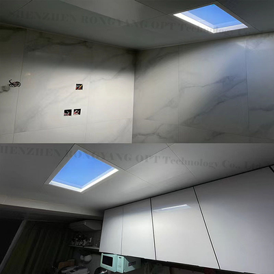 110V 220V 120x60 LED finto lucernario pannello per soffitti imita il controllo di Tuya Alexa