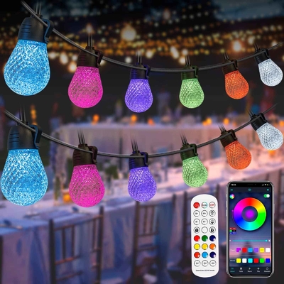 Telecomando impermeabile da 49 piedi per luce RGB da esterno per matrimoni