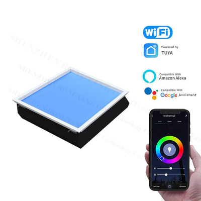 Blue Sky 600x600 LED Sky Panel 2100-7000K Temperatura del colore 3.6A corrente