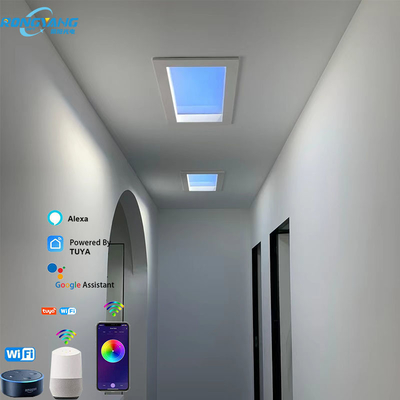 Durevole artificiale del soffitto del lucernario del LED di CCT 2700K-6500K 50W 110VDC