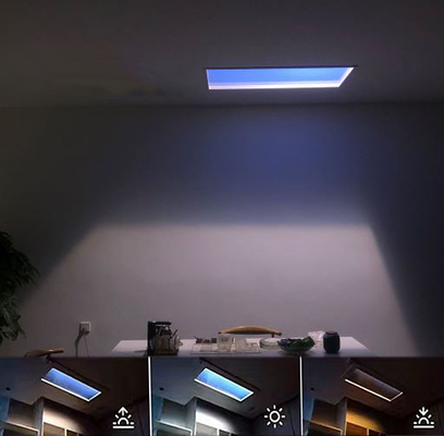 Pannello solare artificiale ultra sottile in lega di alluminio 120x60 110V verticale