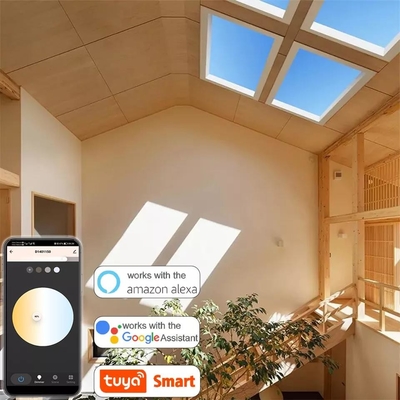 Lampada di soffitto a lucernario controllata da WiFi e Bluetooth con altezza di riserva di soffitto