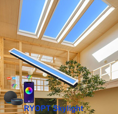Lucernario artificiale realistico 1150x140x86mm di luce del giorno multiscena 50HZ 30 gradi