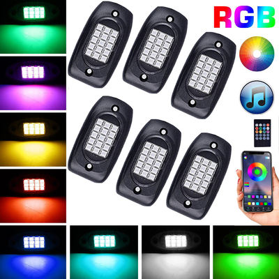 Telecomando LED RGB Rock Lights Stabile durevole per moto
