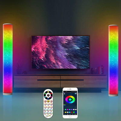 Lampada da terra angolare RGB a 16 milioni di colori che cambia colore Smart WiFi Alexa Tuya Control