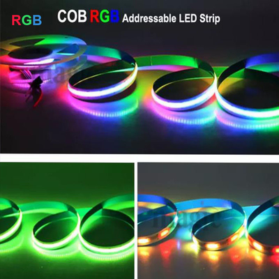 Pratiche strisce LED cambia colore, striscia RGB indirizzabile dimmerabile