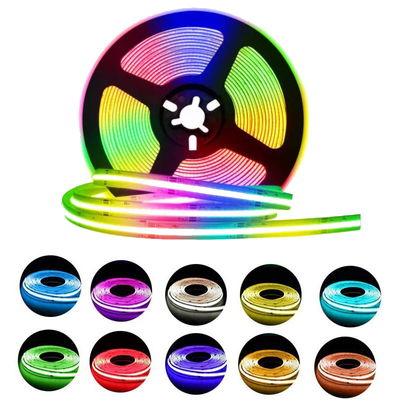 Striscia pratica della COB LED di ROHS, strisce luminose colorate multiscena del LED