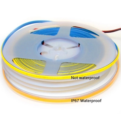 Cuttable 24V PCB COB LED Strip Light Lunghezza 10M 5M 320LED/M Telecomando