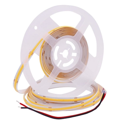 Larghezza 8mm 10W COB Striscia LED DC24V 1000lm/M Bianco Freddo RA 90