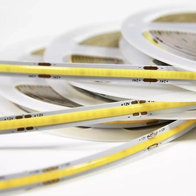 320LED/M 2700K COB LED Strip Light 180 Angolo Flessibile 24V Bianco Caldo