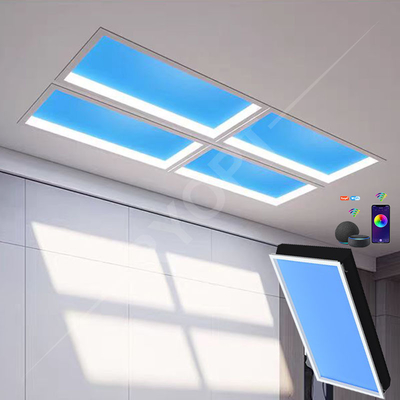 lucernario artificiale del sole della nuvola blu-chiaro del pannello per soffitti di 200w LED