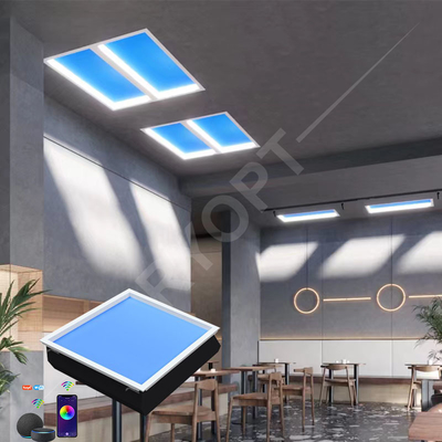 Pannello LED multiuso 60x60cm effetto cielo, nessuna luce solare artificiale sfarfallio