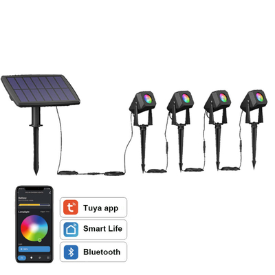 85RA RGB Faretti Colorati per Esterni Telecomando Multiscena