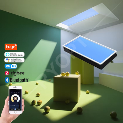 Sistema di lucernario a LED DayBright per un'illuminazione interna ottimale, replicando la luce del giorno per spazi più sani e luminosi