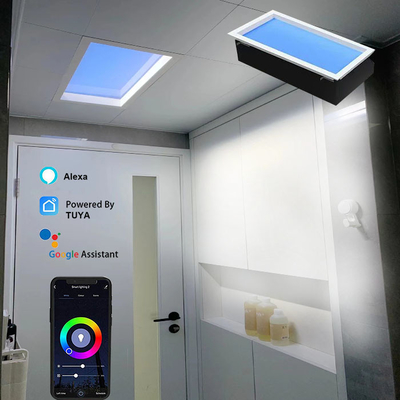 Pannello di lucernario a LED da 7 giorni con 5000LM Flusso luminoso e temperatura del colore 2100-7000K