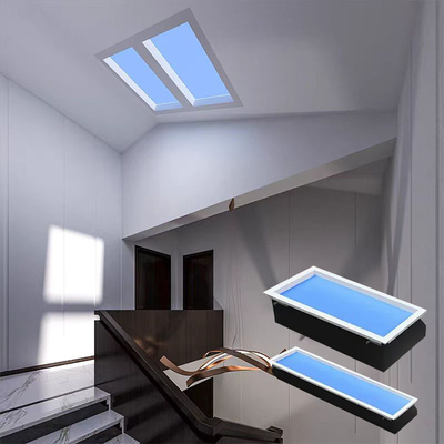 Luci a LED artificiali dimmabili da 100 W con telecomando e orientamento della luce a 30 gradi