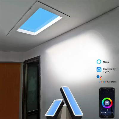 3.6A pannello di lucernario a LED 2100-7000K Temperatura del colore 6-10 metri quadrati Area irradiata