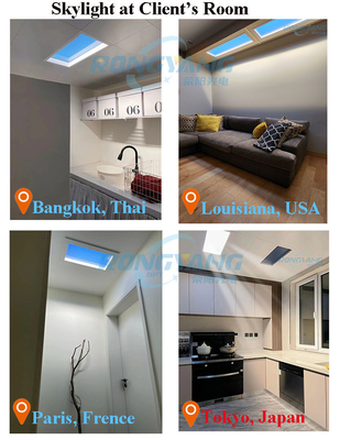 50W LED Fake Skylight per il progetto circadiano e 95 RA Cri Standard