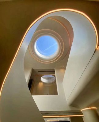 Modern Smart Ceiling Light 80W, Ø600mm, telecomando e controllo vocale, compatibile con Zigbee, CE/UKCA/RCM