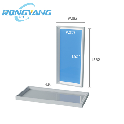 Temperatura del colore 2100-7500K LED Sky Panel Smart Ceiling Skylight   36mm sottile, 160W, facile da installare, luce naturale