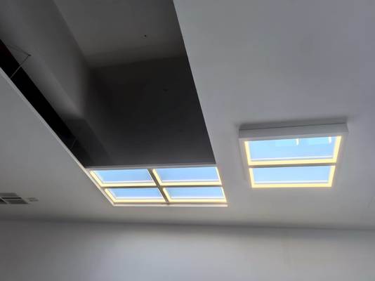 Pannello Skylight con Simulazione di Luce Diurna per Sale Conferenze, Illuminazione a Incasso per Miglioramento